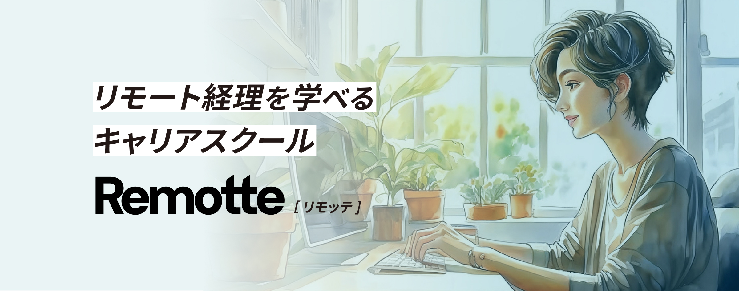 リモート経理を学べるキャリアスクールRemotte（リモッテ）開校記念キャンペーン2025年4月30日まで受講料半額